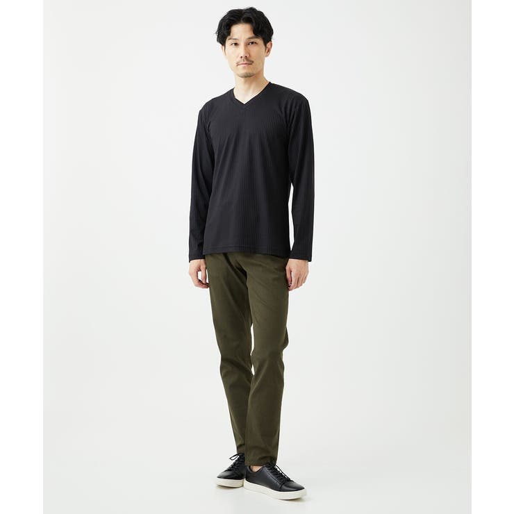 【接触冷感】ブライトシャドーストライプカットソー | MK MICHEL KLEIN homme | 詳細画像21