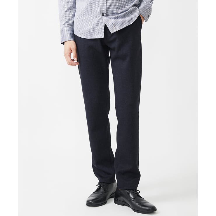 ネイビー | テーパードパンツ TEC EASY | MK MICHEL KLEIN homme