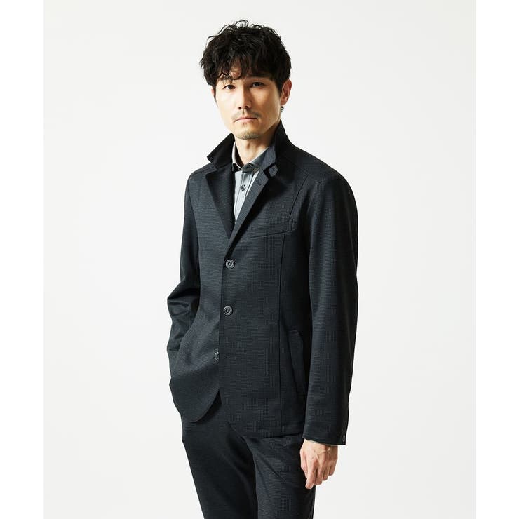 【セットアップ対応/ストレッチ】TECEASY千鳥柄スラックス | MK MICHEL KLEIN homme | 詳細画像11