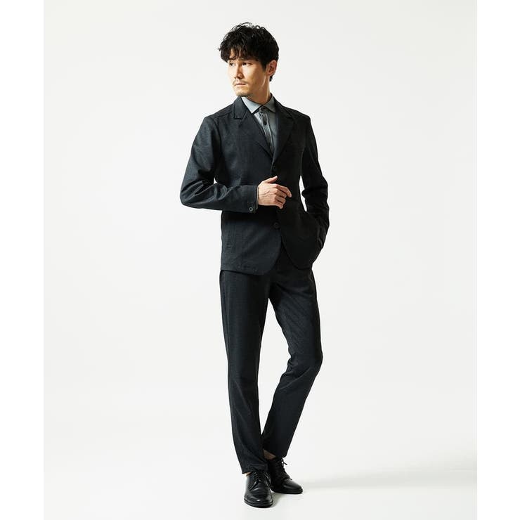 【セットアップ対応/ストレッチ】TECEASY千鳥柄スラックス | MK MICHEL KLEIN homme | 詳細画像2