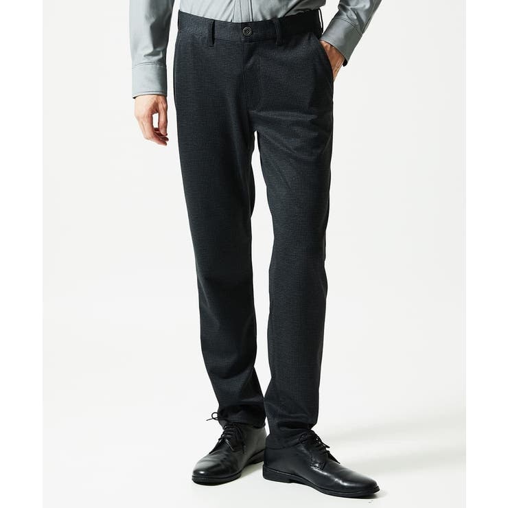 【セットアップ対応/ストレッチ】TECEASY千鳥柄スラックス | MK MICHEL KLEIN homme | 詳細画像3