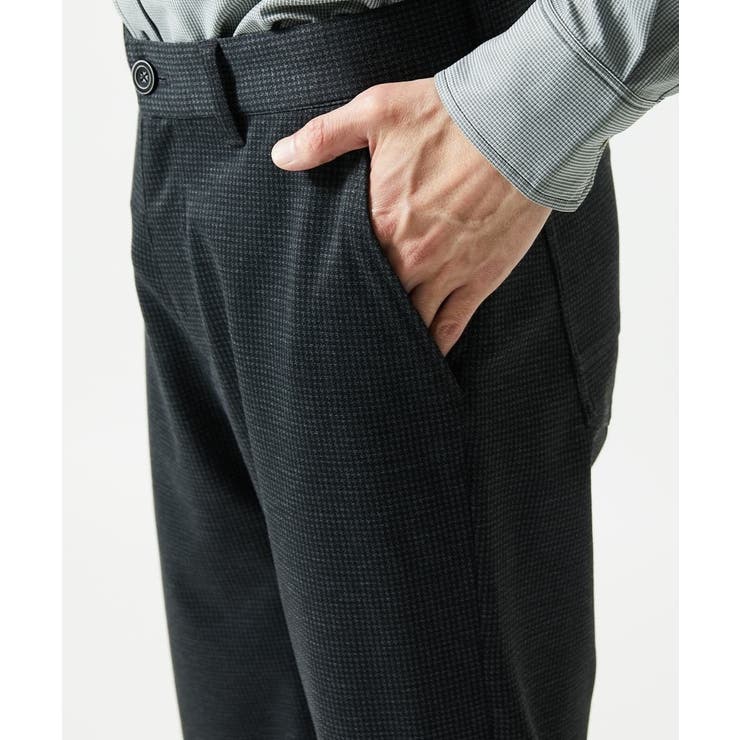 【セットアップ対応/ストレッチ】TECEASY千鳥柄スラックス | MK MICHEL KLEIN homme | 詳細画像7