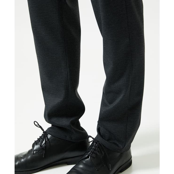 【セットアップ対応/ストレッチ】TECEASY千鳥柄スラックス | MK MICHEL KLEIN homme | 詳細画像9