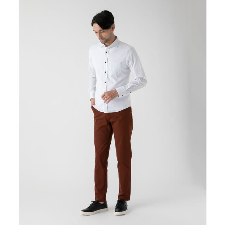 【2WAYストレッチ/一部色のみセットアップ対応】ハイストレッチスラックス | MK MICHEL KLEIN homme | 詳細画像2 