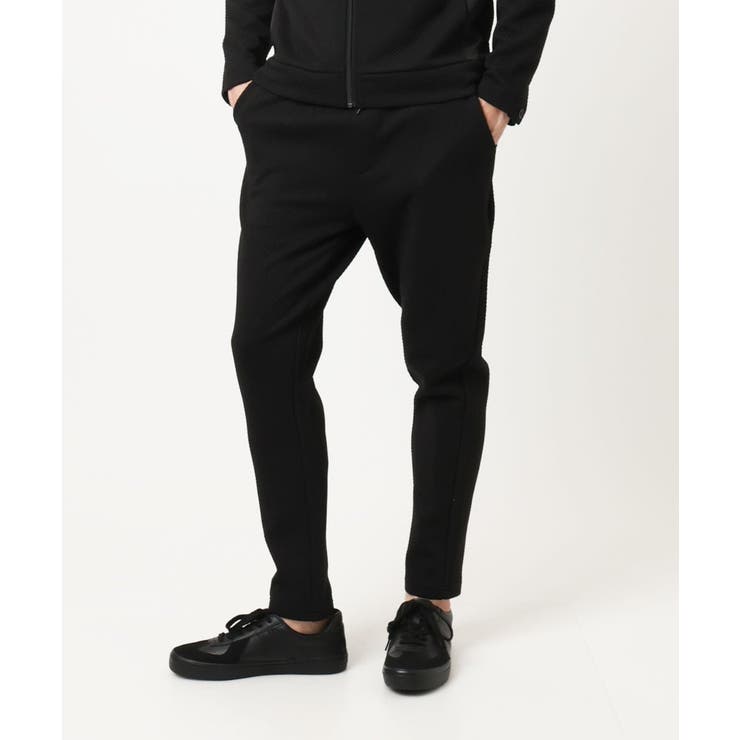 ブラック | 【セットアップ対応】ダイヤモンドフクレ ジョガーパンツ | MK MICHEL KLEIN homme
