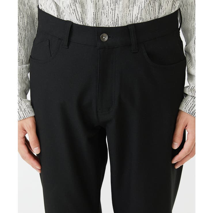 5ポケットブラックパンツ | MK MICHEL KLEIN homme | 詳細画像7 