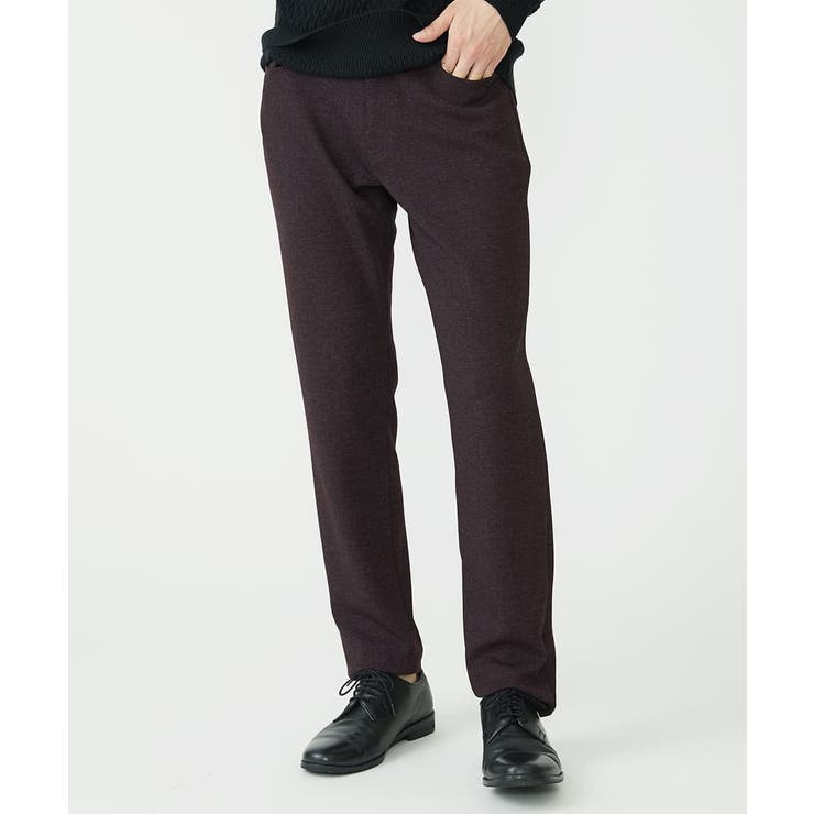 パープル(77) | TECスラックスパンツ | MK MICHEL KLEIN homme