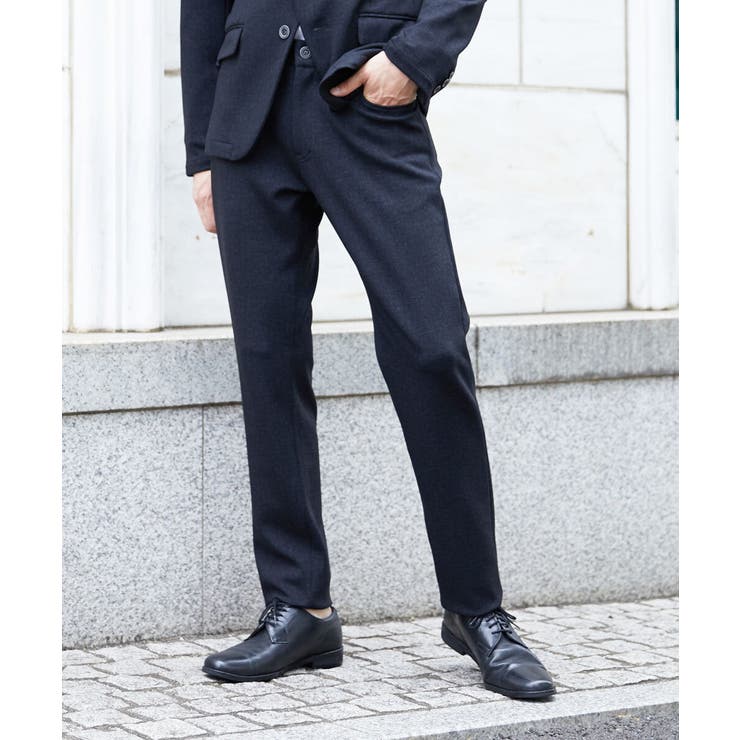 ブラック(94) | TECスラックスパンツ | MK MICHEL KLEIN homme