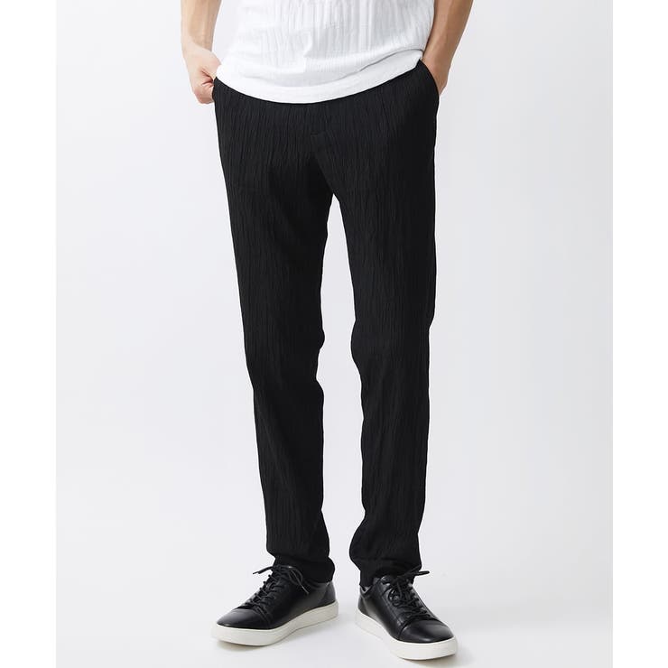 ブラック | ヨウリュウワッシャー / パンツ セットアップ | MK MICHEL KLEIN homme