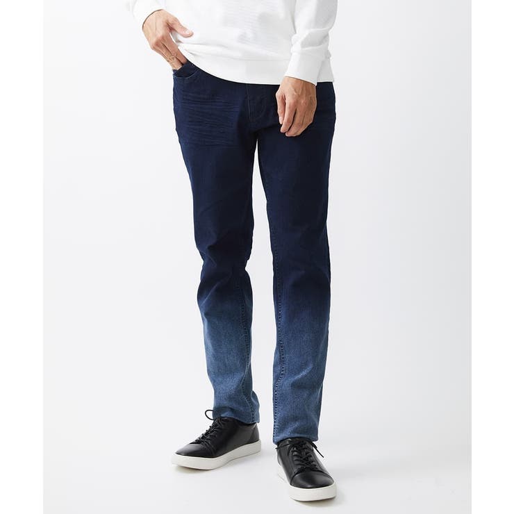 グラデーションストレッチデニム[品番：ITKW0016707]｜MK MICHEL KLEIN