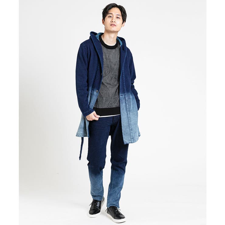 グラデーションストレッチデニム[品番：ITKW0016707]｜MK MICHEL
