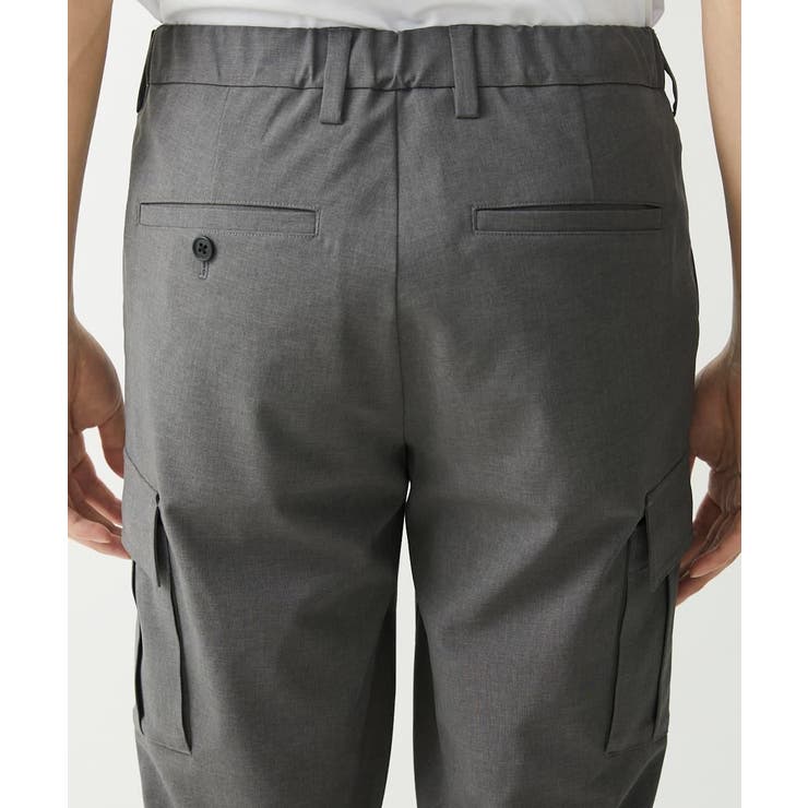 クロップドカーゴパンツ シャリポリストレッチ | MK MICHEL KLEIN homme | 詳細画像17 