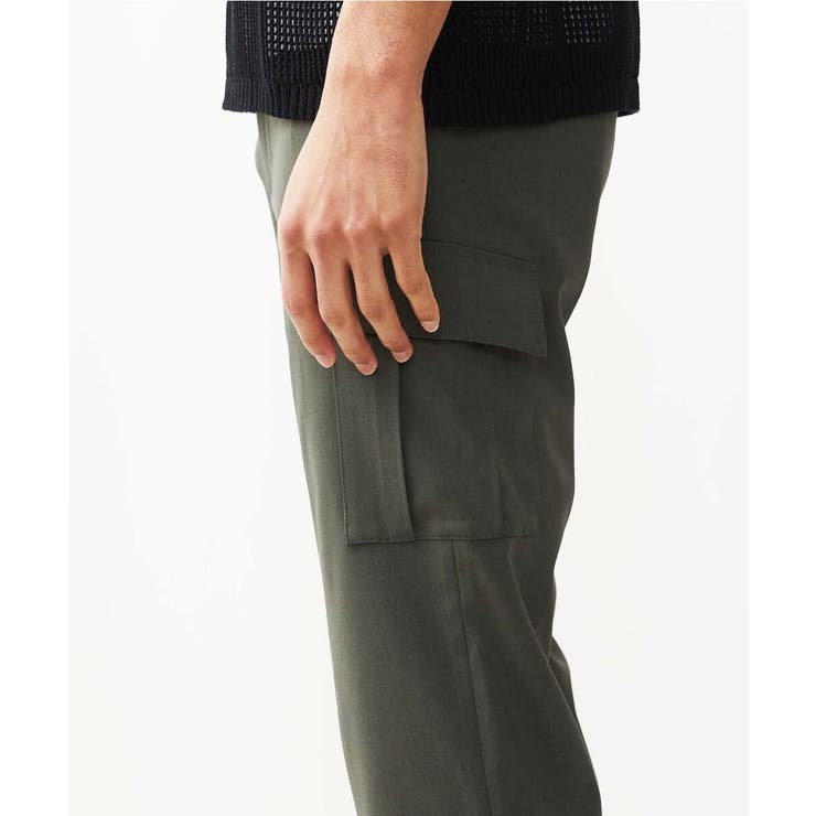 クロップドカーゴパンツ シャリポリストレッチ | MK MICHEL KLEIN homme | 詳細画像5 