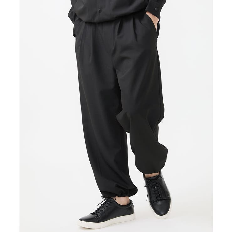 ブラック | イージーパンツ HYPE TRストレッチ | MK MICHEL KLEIN homme