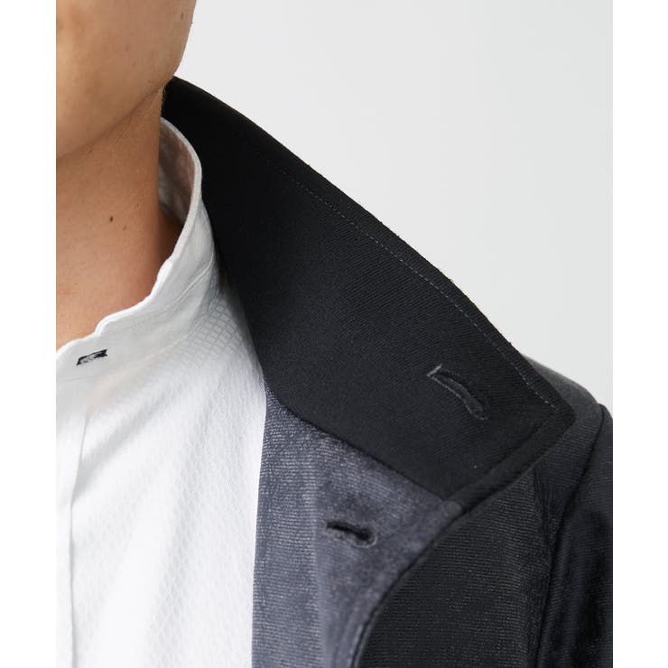 スタンドコート/TECレザージャージ | MK MICHEL KLEIN homme | 詳細画像14 