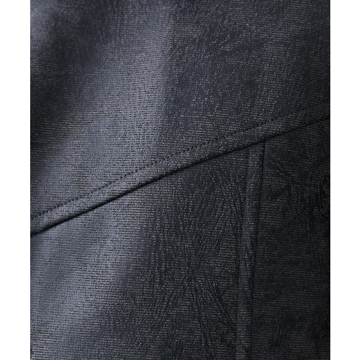 スタンドコート/TECレザージャージ | MK MICHEL KLEIN homme | 詳細画像9 