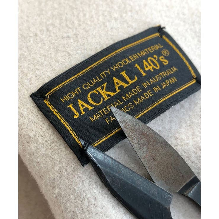 【日本製生地使用】スタンドカラーコート / JACKAL140`s メルトン | MK MICHEL KLEIN homme | 詳細画像34 
