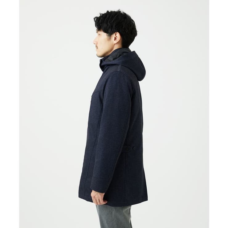 【4サイズ展開/中綿ライナー付/3WAY】フード付きコート /TECEASY | MK MICHEL KLEIN homme | 詳細画像17