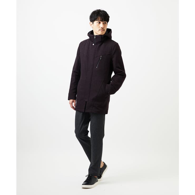 【4サイズ展開/中綿ライナー付/3WAY】フード付きコート /TECEASY | MK MICHEL KLEIN homme | 詳細画像29