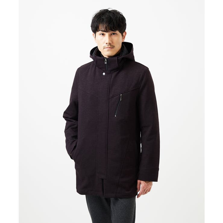 【4サイズ展開/中綿ライナー付/3WAY】フード付きコート /TECEASY | MK MICHEL KLEIN homme | 詳細画像30