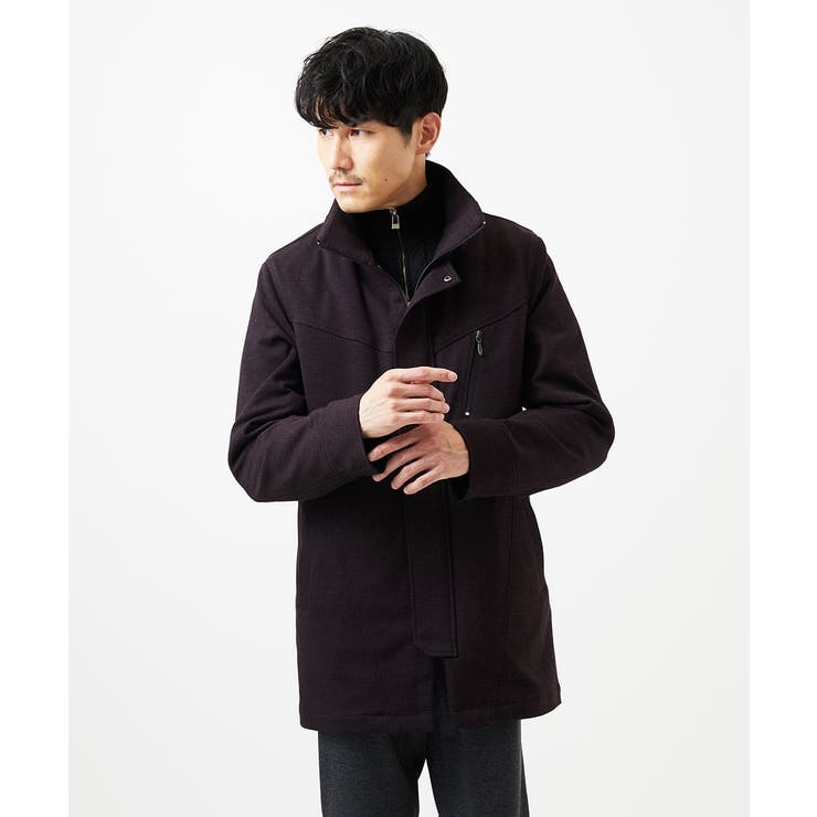 【4サイズ展開/中綿ライナー付/3WAY】フード付きコート /TECEASY | MK MICHEL KLEIN homme | 詳細画像35
