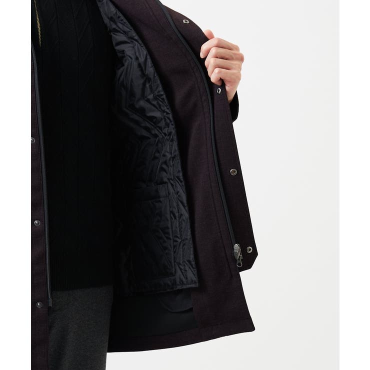 【4サイズ展開/中綿ライナー付/3WAY】フード付きコート /TECEASY | MK MICHEL KLEIN homme | 詳細画像36