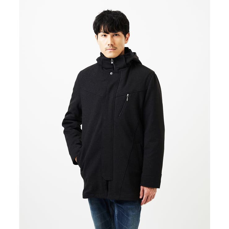 【4サイズ展開/中綿ライナー付/3WAY】フード付きコート /TECEASY | MK MICHEL KLEIN homme | 詳細画像6