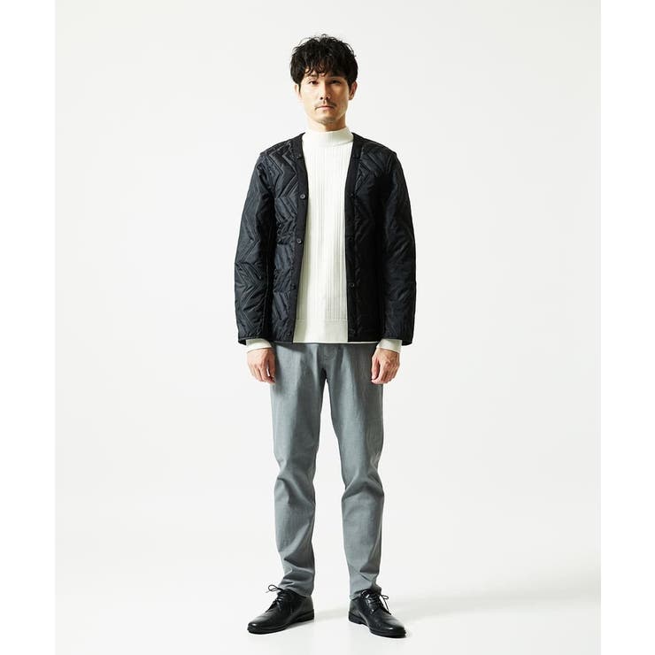 【４サイズ/中綿ライナー付/３WAY】フード付きコート / 千鳥柄 | MK MICHEL KLEIN homme | 詳細画像21 