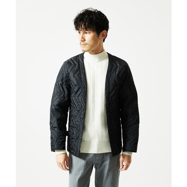 【４サイズ/中綿ライナー付/３WAY】フード付きコート / 千鳥柄 | MK MICHEL KLEIN homme | 詳細画像22 