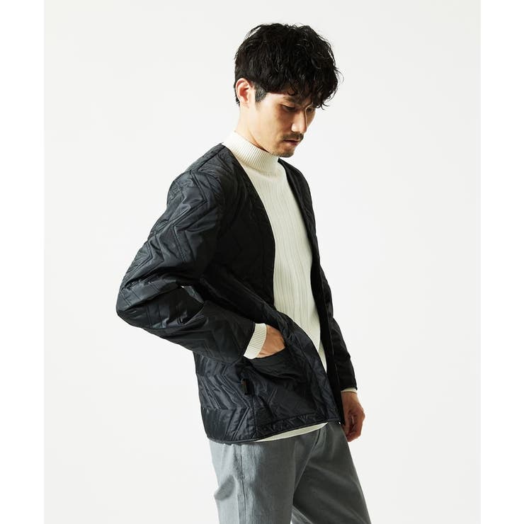 【４サイズ/中綿ライナー付/３WAY】フード付きコート / 千鳥柄 | MK MICHEL KLEIN homme | 詳細画像23 