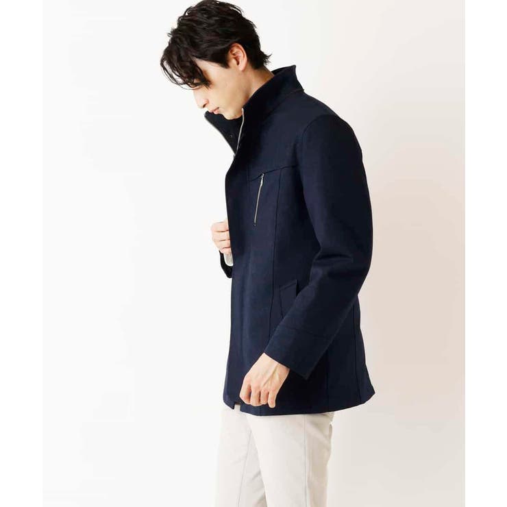 T-MICHAEL ダブルジャケット　ほぼ未使用。 送料無料 さりげないドット柄が好印象のドット柄ジャケット