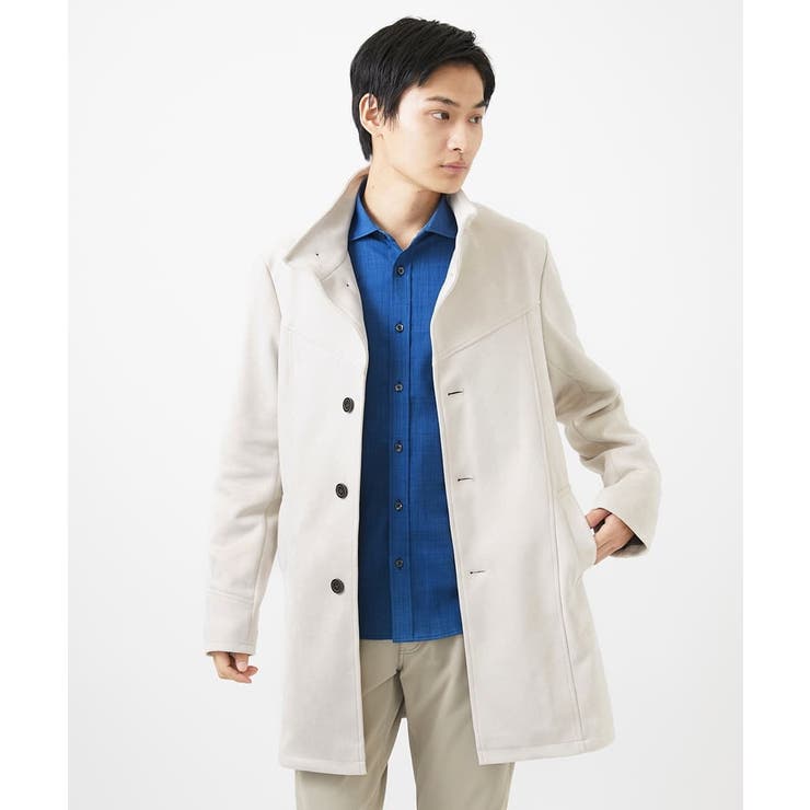 ライナー付き】スプリングコート/ポンチスエード[品番