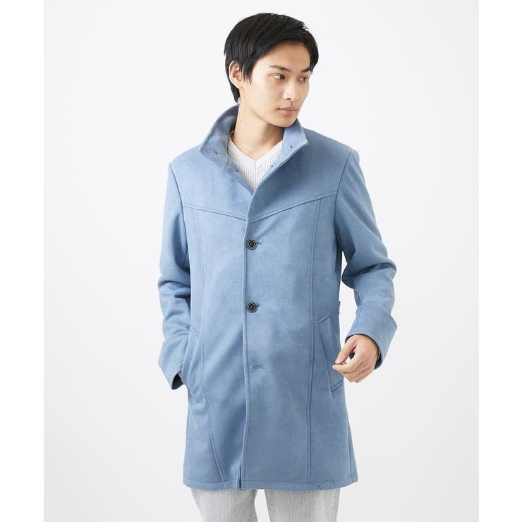 ライナー付き】スプリングコート/ポンチスエード[品番
