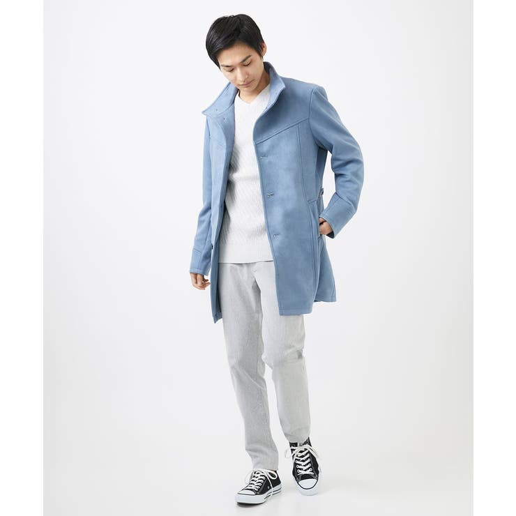ライナー付き】スプリングコート/ポンチスエード[品番