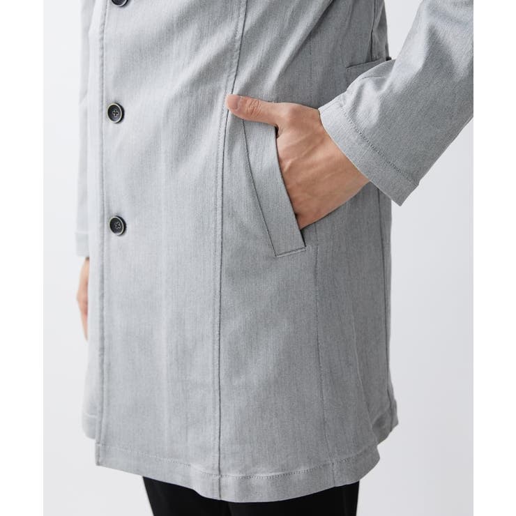 ストレッチスタンドコート[品番：ITKW0016396]｜MK MICHEL KLEIN
