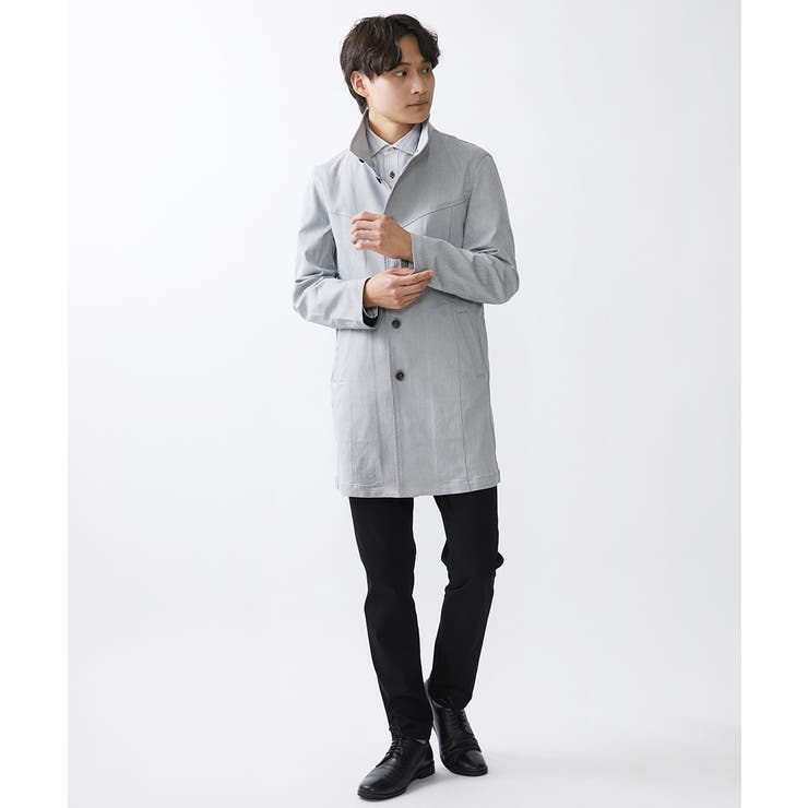 ストレッチスタンドコート[品番：ITKW0016396]｜MK MICHEL KLEIN