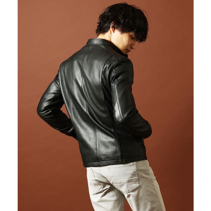 ラムレザーブルゾン[品番：ITKW0005462]｜MK MICHEL KLEIN  homme（エムケーミッシェルクランオム）のメンズファッション通販｜SHOPLIST（ショップリスト）