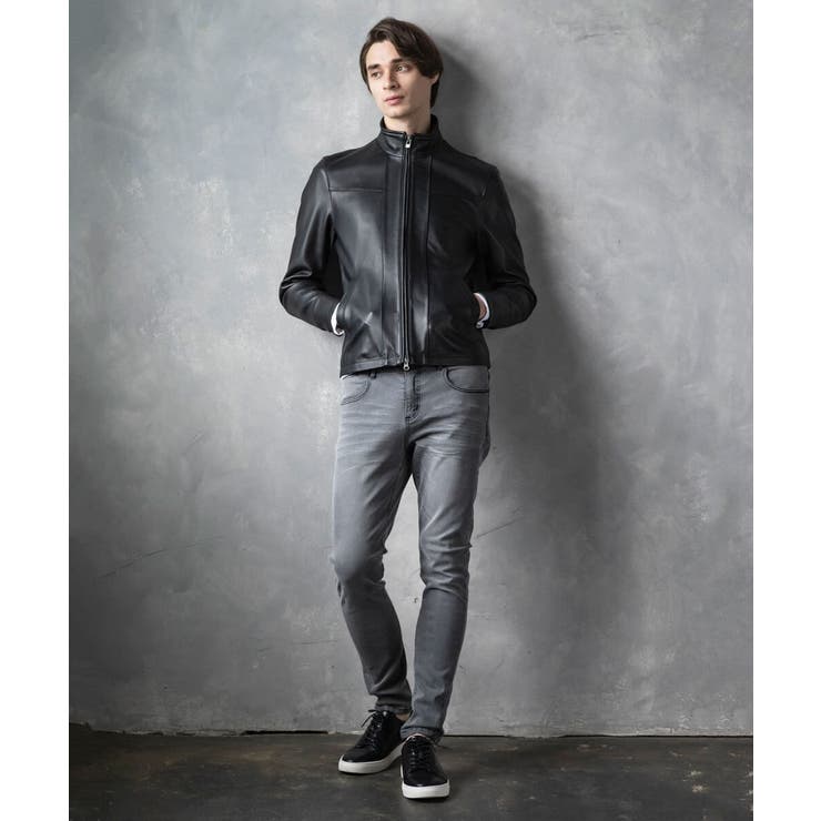 LEATHER BLOUSON[品番：ITKW0012882]｜MK MICHEL KLEIN homme