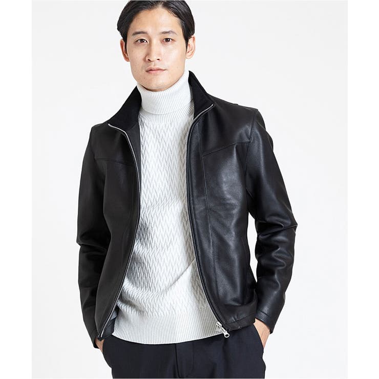 LEATHER BLOUSON[品番：ITKW0012882]｜MK MICHEL KLEIN homme