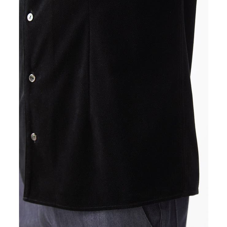 トリコットベロア長袖シャツ セットアップ | MICHEL KLEIN HOMME | 詳細画像13 