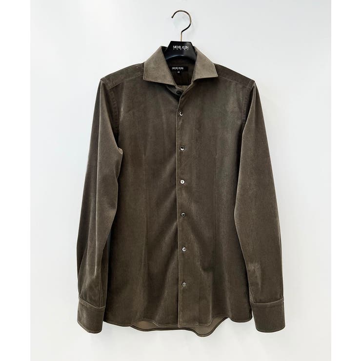 トリコットベロア長袖シャツ セットアップ | MICHEL KLEIN HOMME | 詳細画像7 