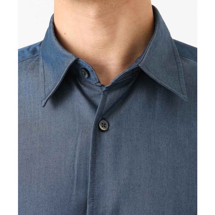 【セットアップ】デニム調長袖シャツ | MICHEL KLEIN HOMME | 詳細画像10 