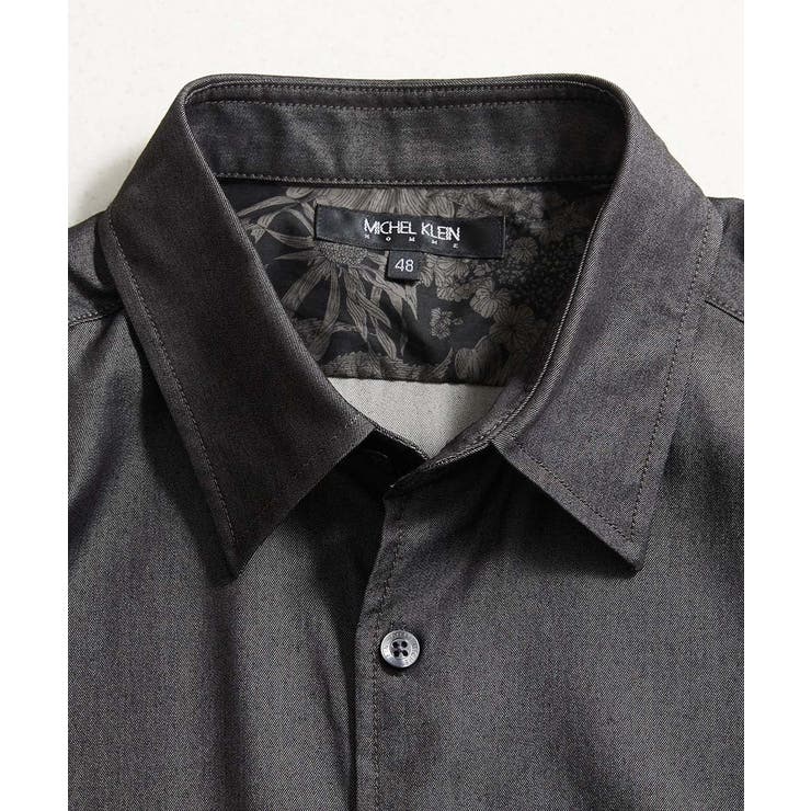 【セットアップ】デニム調長袖シャツ | MICHEL KLEIN HOMME | 詳細画像18 