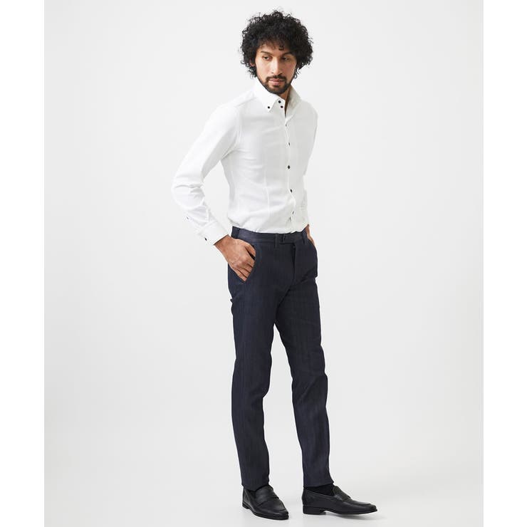 《日本製》ボタンダウン長袖シャツ | MICHEL KLEIN HOMME | 詳細画像12 