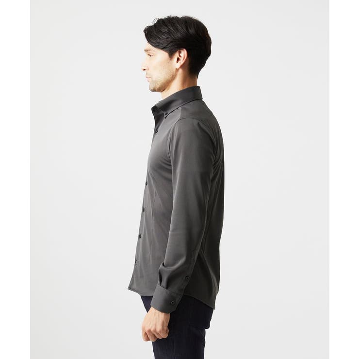 《日本製》ボタンダウン長袖シャツ | MICHEL KLEIN HOMME | 詳細画像3 