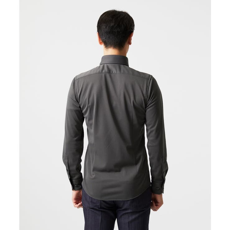 《日本製》ボタンダウン長袖シャツ | MICHEL KLEIN HOMME | 詳細画像4 