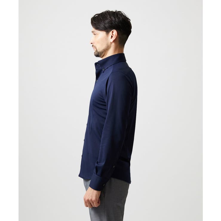 《日本製》ボタンダウン長袖シャツ | MICHEL KLEIN HOMME | 詳細画像6 