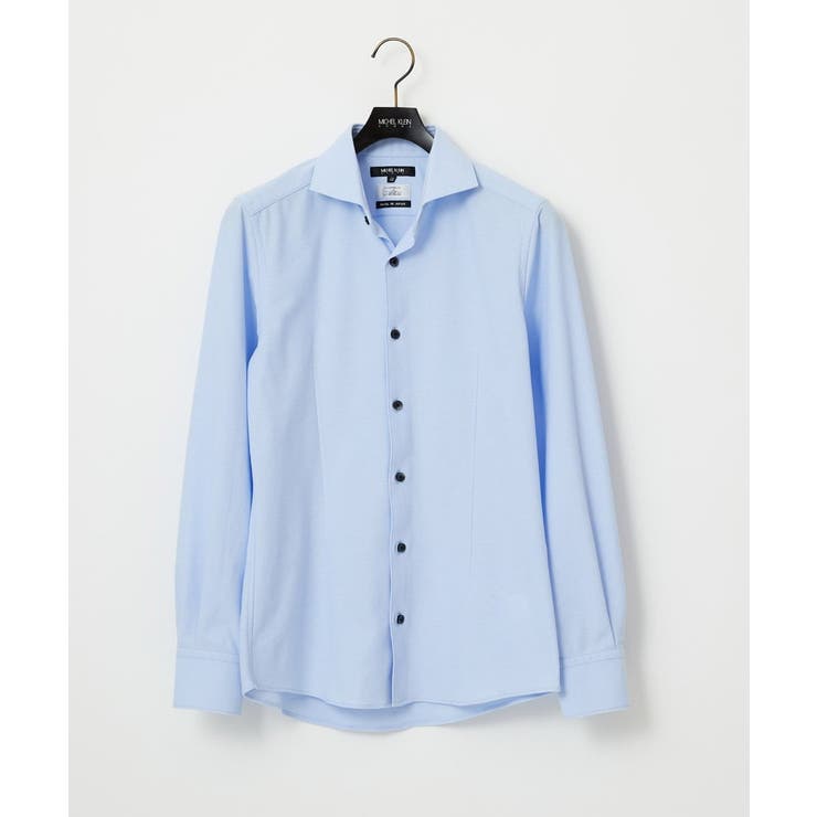 《日本製》ベーシックジャージシャツ | MICHEL KLEIN HOMME | 詳細画像1 