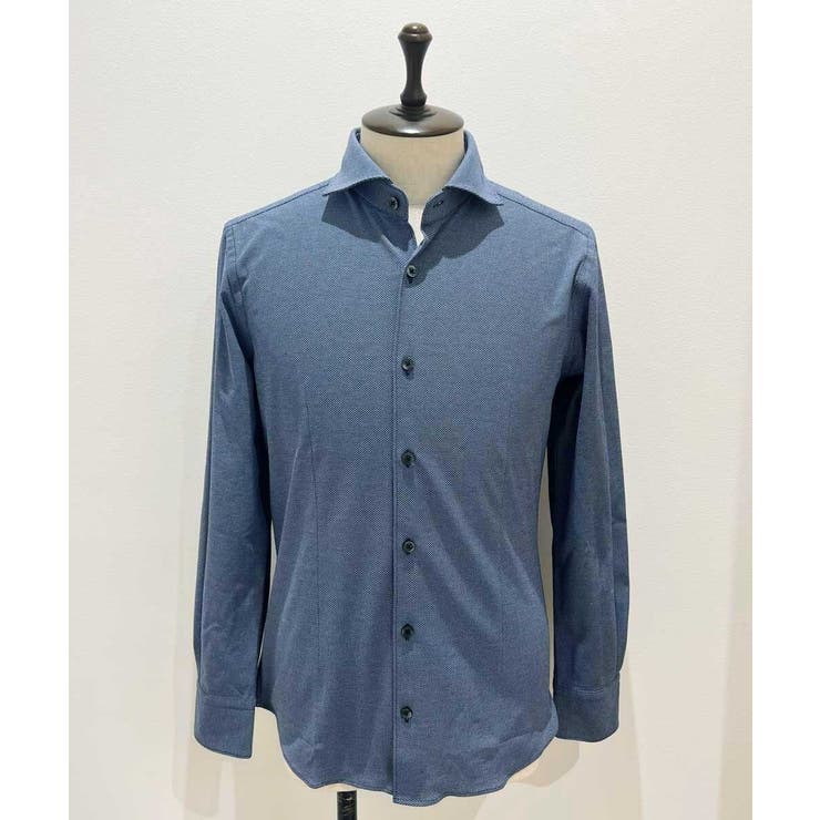 《日本製》ベーシックジャージシャツ | MICHEL KLEIN HOMME | 詳細画像13 