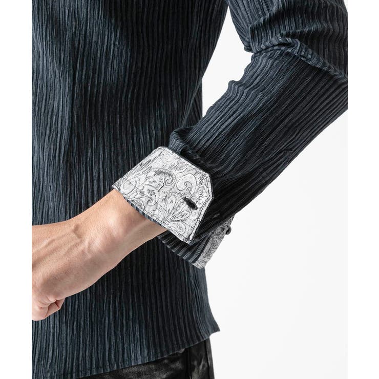 ジャージストライプ長袖シャツ | MICHEL KLEIN HOMME | 詳細画像11 